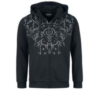 Black Premium by EMP Raven Skull Zipper Hoodie Hoodie Jacket black S