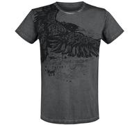 Black Premium by EMP Rebel Soul T-Shirt black grey S