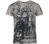 Black Premium by EMP Rebel Soul T-Shirt grey 3XL