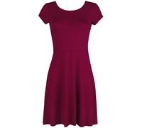 Black Premium by EMP Red Dress with Back Cut-out and Decorative Lacing Short dress red S