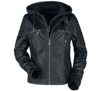 Black Premium by EMP Road Tripping Faux Leather Jacket black S