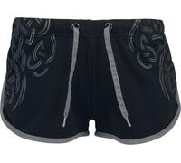 Black Premium by EMP Shorts with Knot Print Shorts black M