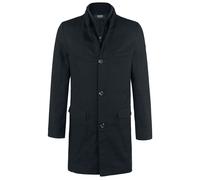 Black Premium by EMP Single-Breasted Coat Short Coat black S