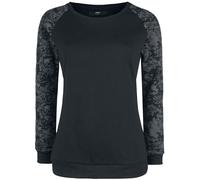 Black Premium by EMP Skull & Roses Sweatshirt black 3XL