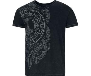 Black Premium by EMP T-shirt with Nordic Runes T-Shirt black M