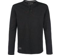 Black Premium by EMP Through The Glass Long-sleeve Shirt black red S