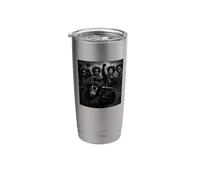 Black Pride 1960 Panther Selfie Protest Stainless Steel Insulated Tumbler
