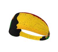 Black Pride Black History Month Sign Hairband, Unisex Elastic Headband, Moisture Wicking Headband For Sports, Running, Yoga.