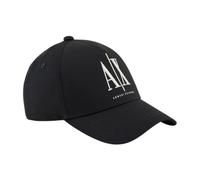 Armani Exchange Mens Large A|X Logo Baseball Cap - Black Beauty UC001