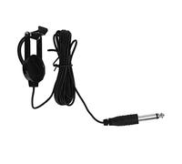 Black Professional On Violin Pickup, 1/4in Jack, Black, 2.5m Cable, Eliminate Noise, Easy Attachment, Small Size, Light Weight with Roll Up Design for Portability