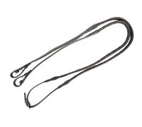 Black ProPresicce Bio Grip Reins by Hy Equestrian - Pony 48