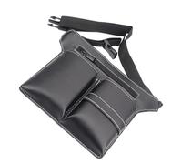 Black Pu Hair Tools Waist Bag Shear Holder for Salon Use
