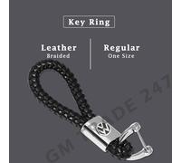 Black PU Leather Key Ring with Chrome Finish VW Keychain for Beetle Bora Passat Jetta and More Includes Screwdriver 000087010BN
