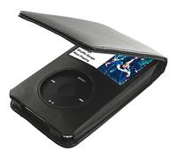 Black PU Leather Skin Cover Case Pouch for Apple iPod Classic 5th 6th Gen