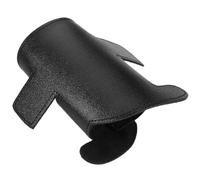Black Pu Leather Trumpet Piston Protector Pad for B Flat Trumpet