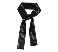 Black Pu Sleep Mask with Tieback for Adults and Masquerade