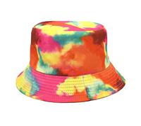 Black Pub Visor Black Pub Visor Red Baseball Cap Painted Tie Dye Fisherman Hat Men And Women Double Wear Fashion Leisure Outdoor Sunshade Hat Women Shield Womens Hat With Outdoor Hats (Pink, One Size)