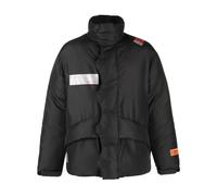 Black Puffer Down Jacket for Hiking - male - Heron Preston - Winter Jackets - Black - XL - Jackets XL