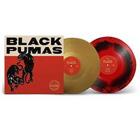ATO Records Black Pumas - Black Pumas - Gold / Black & Red Marbled [VINYL LP] Black, Bonus Tracks, Colored Vinyl, Red, Anniversary Ed, Deluxe Ed U...