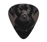 Black puppy Durable guitar picks - three thicknesses of thin, medium and thick are available, suitable for guitar, bass, electric guitar and ukulele