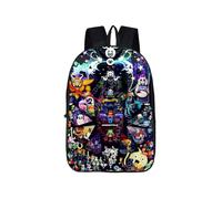 (Black Purple) 17"Undertale Sans Papyrus Backpack School Travel Bag