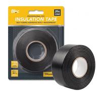 Black PVC Professional Insulating Tape Roll, 30 metres - Waterproof, Ideal for Electrical Repairs & Insulation