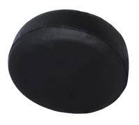 Black PVC Spare Wheel Cover for Suv Trailer Tyres, UV Rain Protection | Elasticated Hem, Secure Fit, Thickened Design, Scratch Free Backing, Easy Tool-free Installation for Outdoor Storage