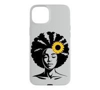 Black Queen African American Black Women Case for iPhone 15 Plus