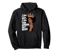 Black Queen African American Women Black History Pullover Hoodie