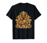 Black Queen African Royalty Leopard Nubian T-Shirt