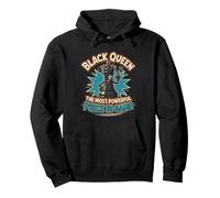 Black Queen Black History African Black Woman Pullover Hoodie