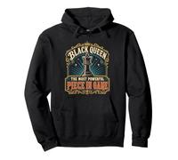 Black Queen Black History African Black Woman Pullover Hoodie