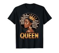 Black Queen Blessed Loved Wise Successful Enough Unstoppable T-Shirt
