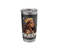 Black Queen by Heritage Zodiac Juneteenth History Astrology Stainless Steel Insulated Tumbler