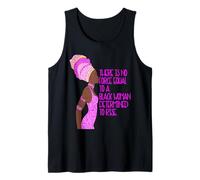 Black Queen No Force Equal Black Woman Determined To Rise Tank Top