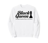 Black Queen the Most Powerful Piece Chess T-shirt Sweatshirt