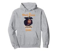 Black Queen With Paramedic Science Degree Graduation Women Pullover Hoodie, Adult Unisex, Heather Grey, XX-Large