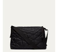 Black Quilted Lip Shoulder Bag Black Quilted Lip Shoulder Bag