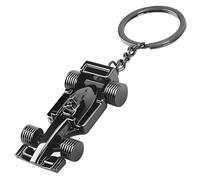 Black Racing Car Keyring,Sport F1 Keyring Key Chain,Car Key Ring Chain Metal Keychain,Formula 1 Gifts for Boy Men,Metal Keyring Accessories for Christmas, Easter, Birthday,F1 Merchandise (Black)
