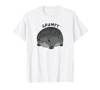 Black Rain Frog, Cute Grumpy Frog T-Shirt