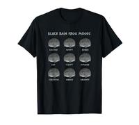 Black Rain Frog Moods, Grumpy Black Desert Rain Frog T-Shirt