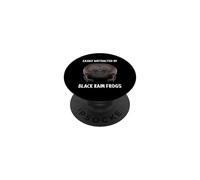 Black Rain Frogs Black Rain Frog PopSockets Adhesive PopGrip