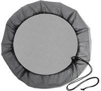 Black Rain Mesh Screen, Rainwater Barrel Debris, Filter for Rain Barrel, Black Rain Water Collection Bucket Netting Cover with Adjustable Drawstring for Prevents Mosquitoes Leaves Debris Rain Barrels