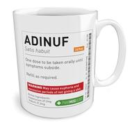 Black Raven Design - Adinuf | Prescription Medicine, Ceramic Mug, 11fl oz