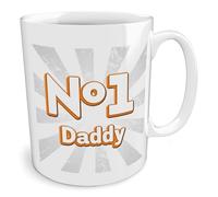 Black Raven Design - Number One Daddy, Ceramic Mug, 11fl oz