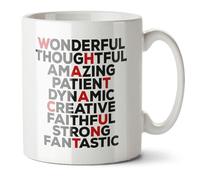 Black Raven Design - Positive Affirmations - Funny Rude, Hidden Insult, Message Gift Mug, Ceramic, 11fl oz