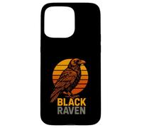 Black Raven Night Raven Women's Dark Academia Case for iPhone 15 Pro Max