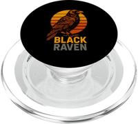 Black Raven Night Raven Women's Dark Academia PopSockets PopGrip for MagSafe