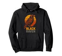 Black Raven Night Raven Women's Dark Academia Pullover Hoodie