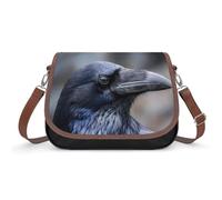 Black Raven Wild Fashion Women's Crossbody Bags Novelty Handbag Shoulder Bag Purse